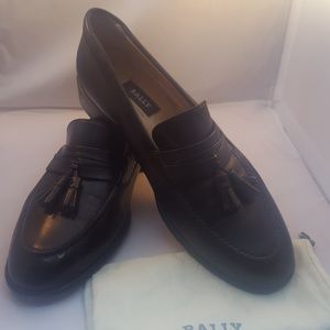 Bally men's tassled loafer